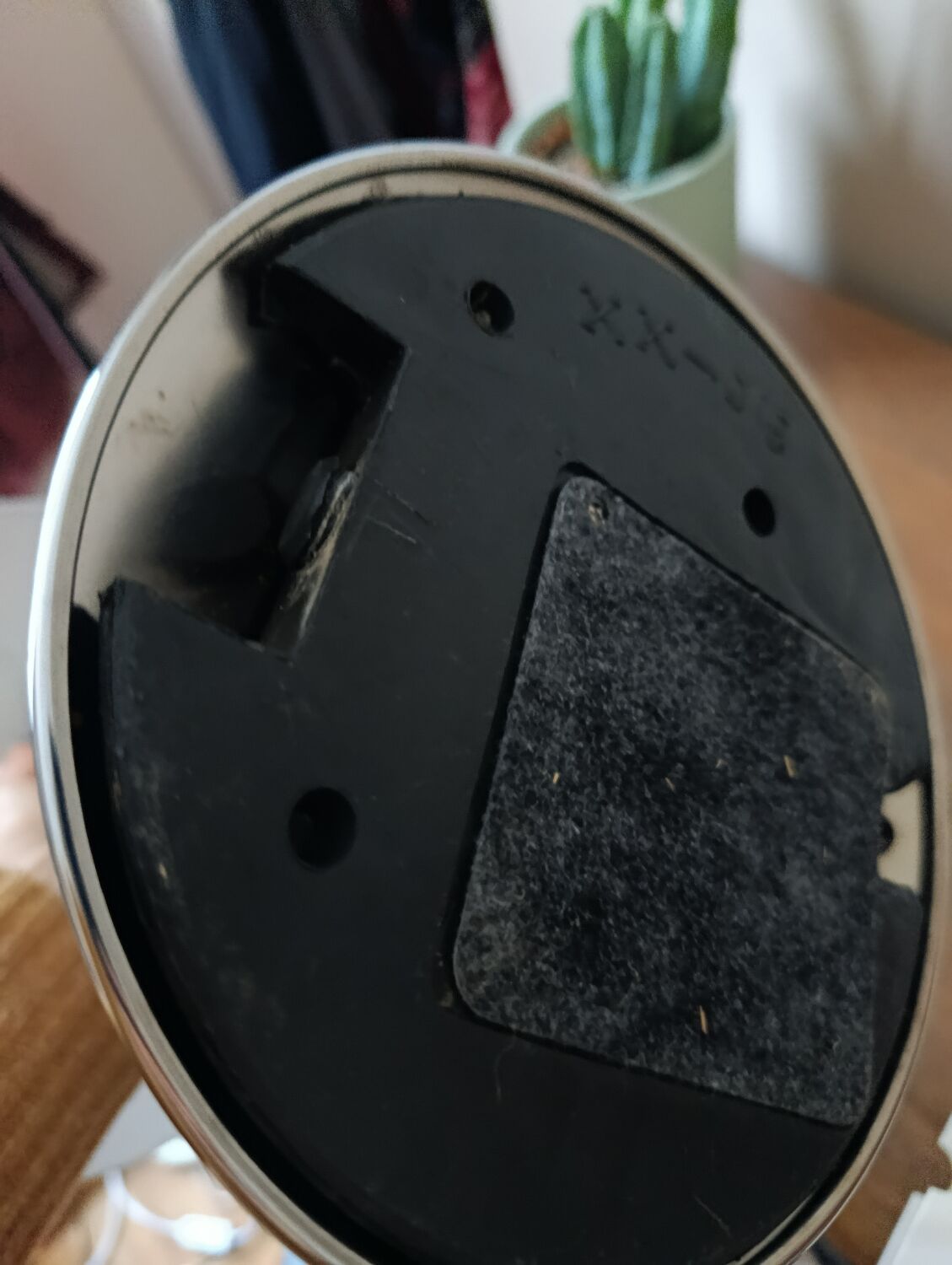 Mushroom or liner desk lamp, Art Deco style 1980s