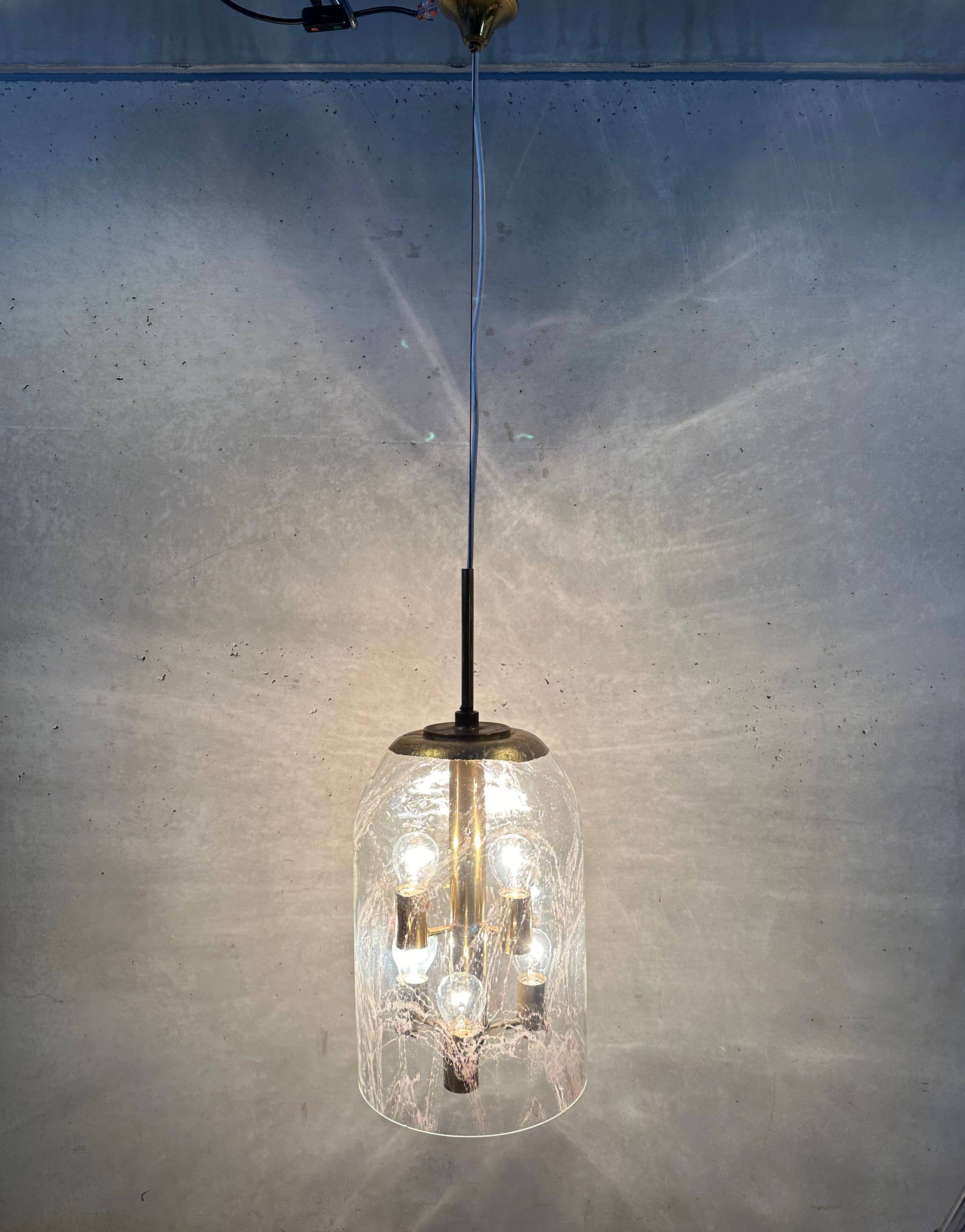 Vintage pendant lamp – Doria Leuchten 1960s