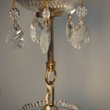 6-light chandelier with tassels
