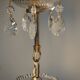 Chandelier with 6 lights and pendants