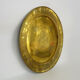 Plateau asiatique ( Laos ou Chine ) en bronze doré. Diamètre : 52,5 cm