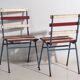 Chaises de jardin anciennes (c.1920). Ensemble de 2 pièces #1