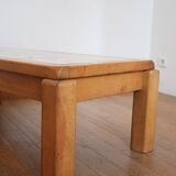 Brutalist coffee table ceramic top