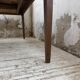 Table de ferme noyer pieds fuseaux 1950