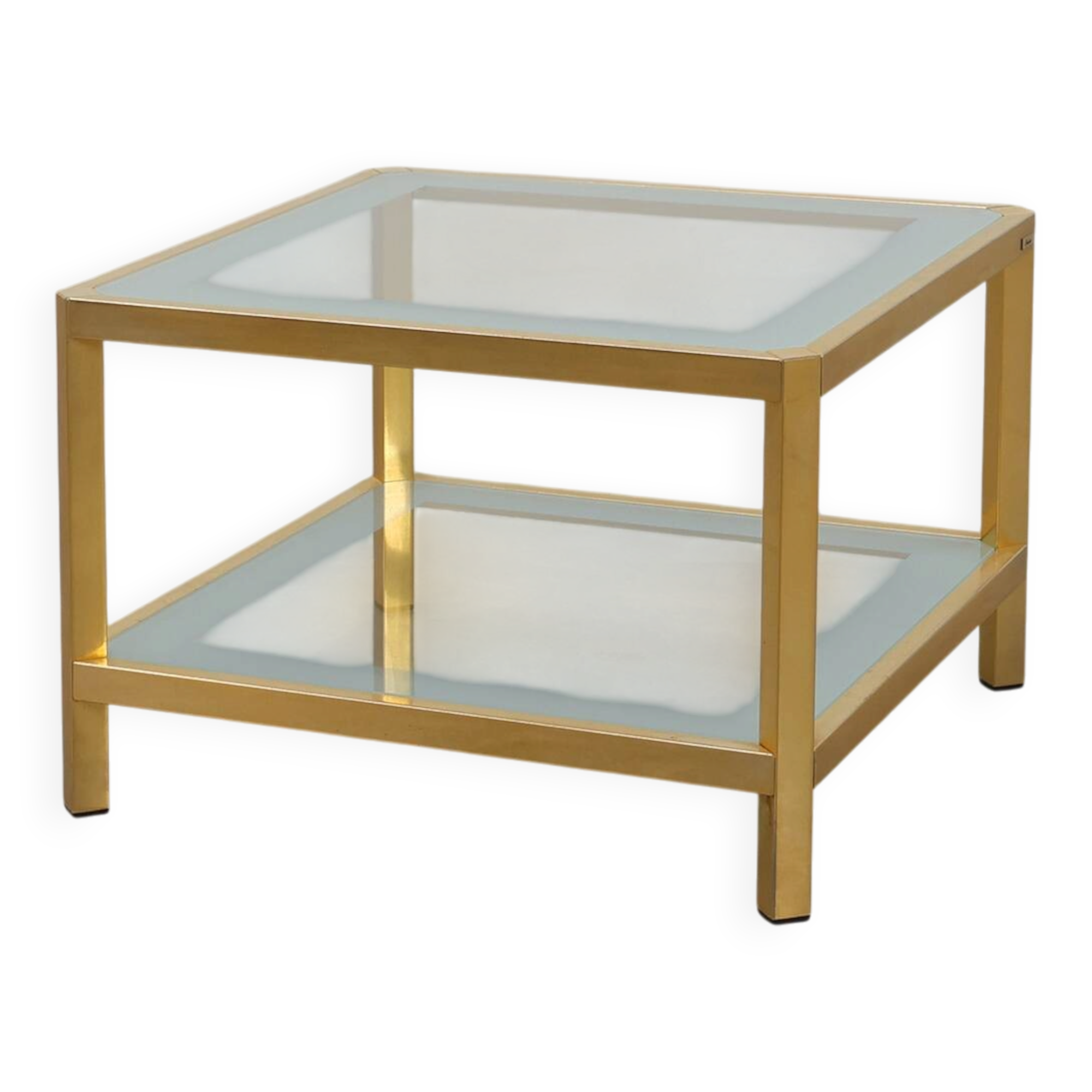 Table basse carrée Mid-Century par Fedam, Belgique
