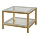 Table basse carrée Mid-Century par Fedam, Belgique