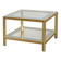 Table basse carrée Mid-Century par Fedam, Belgique