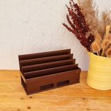 Vintage Lynx brown mail holder
