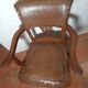 Fauteuil de Bureau Américain ancien en chêne