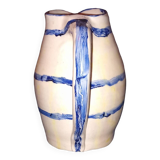Striped pitcher