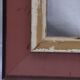 Black and brown wooden frame