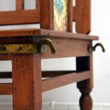 Indian bench, reversible folder