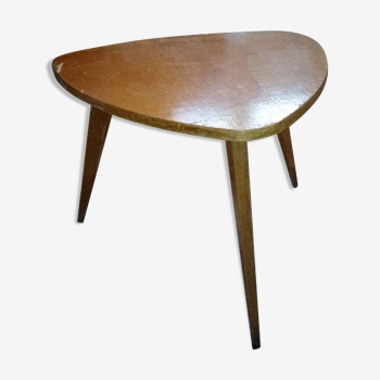 The 1950s Scandinavian tripod side table