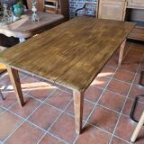 Old fir farm table, 180×102cms