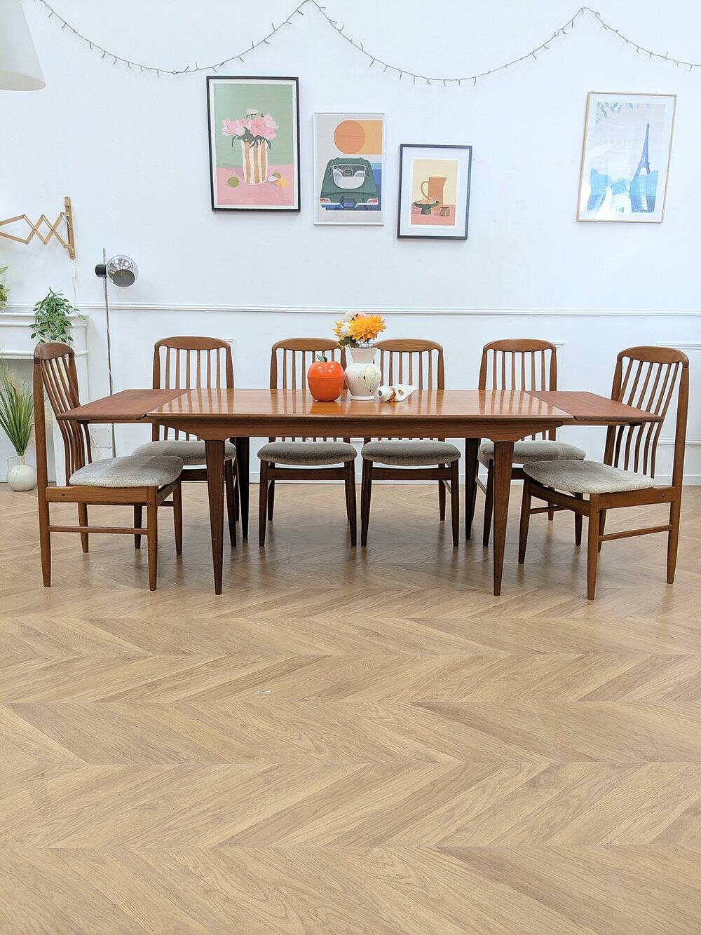 Teak table from the 60s