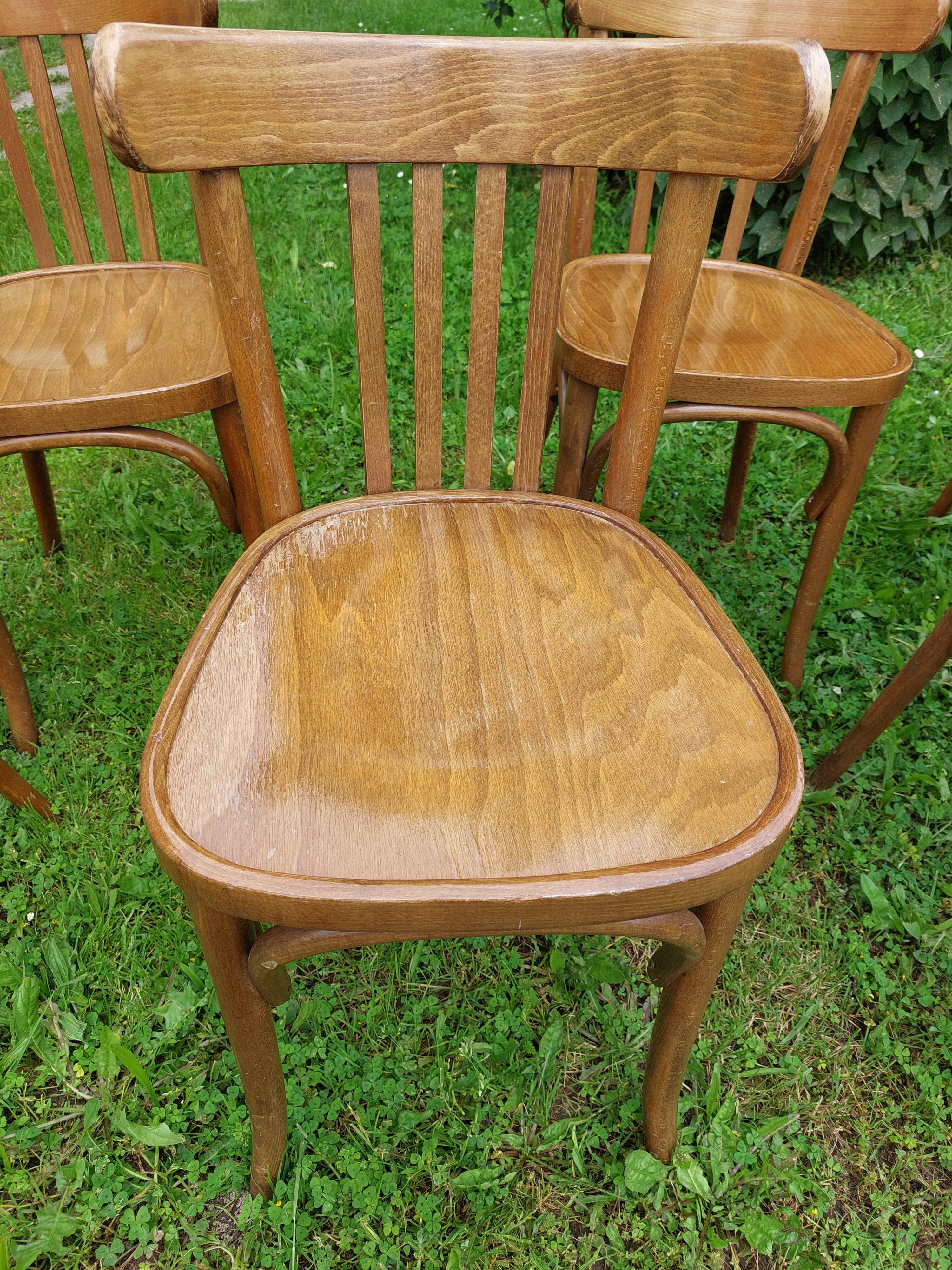 10 Baumann style bistro chairs