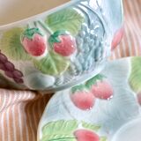 Large St Clément barbotine breakfast/chocolate mug