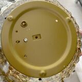 Pair of glass wall lights, 1960s