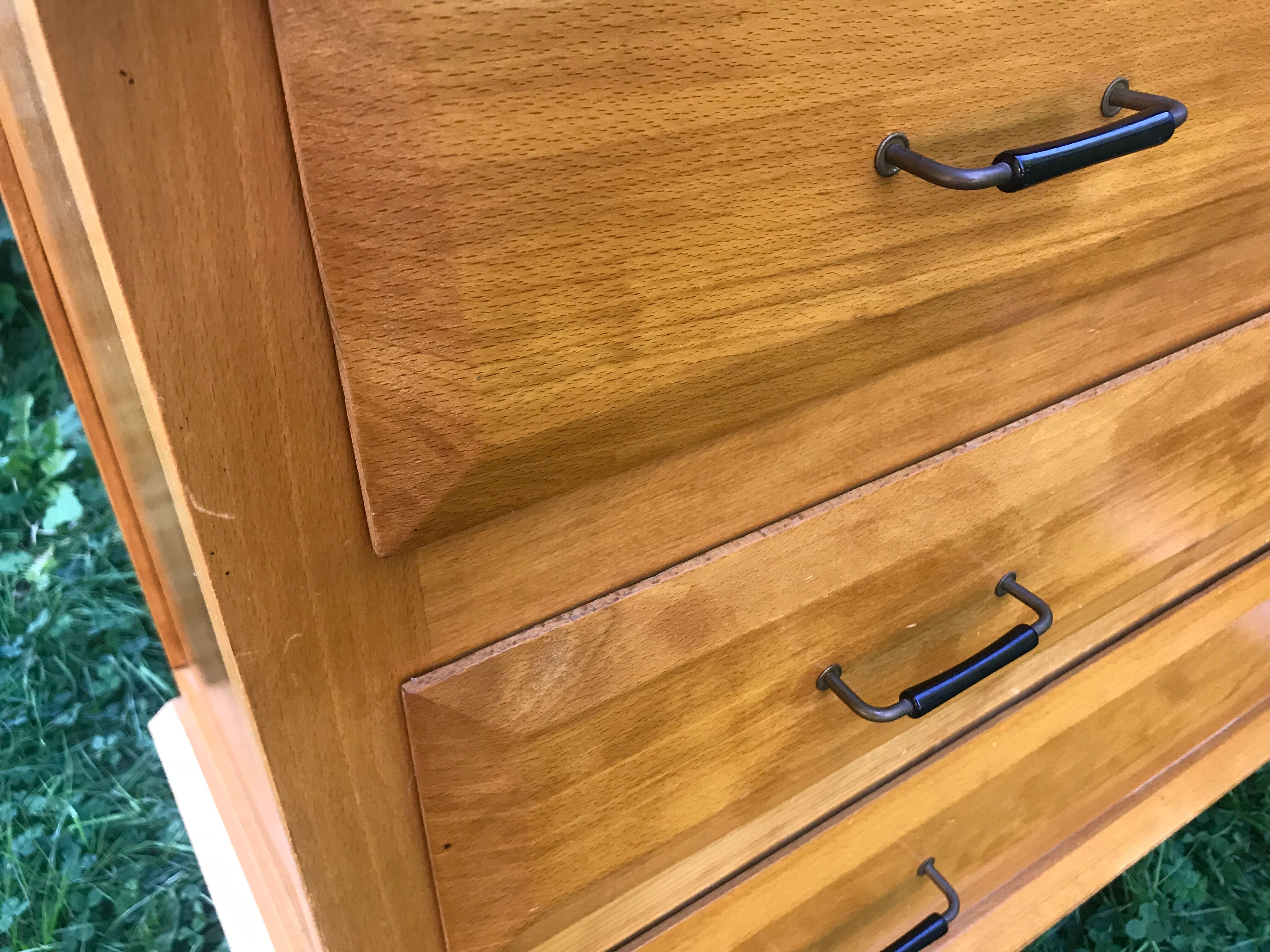Commode vintage chêne
