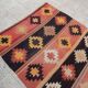 Vintage Turkish hallway rug 128x285 cm