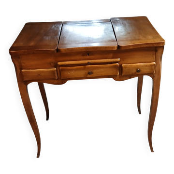 Louis XV style fruitwood writing desk.
