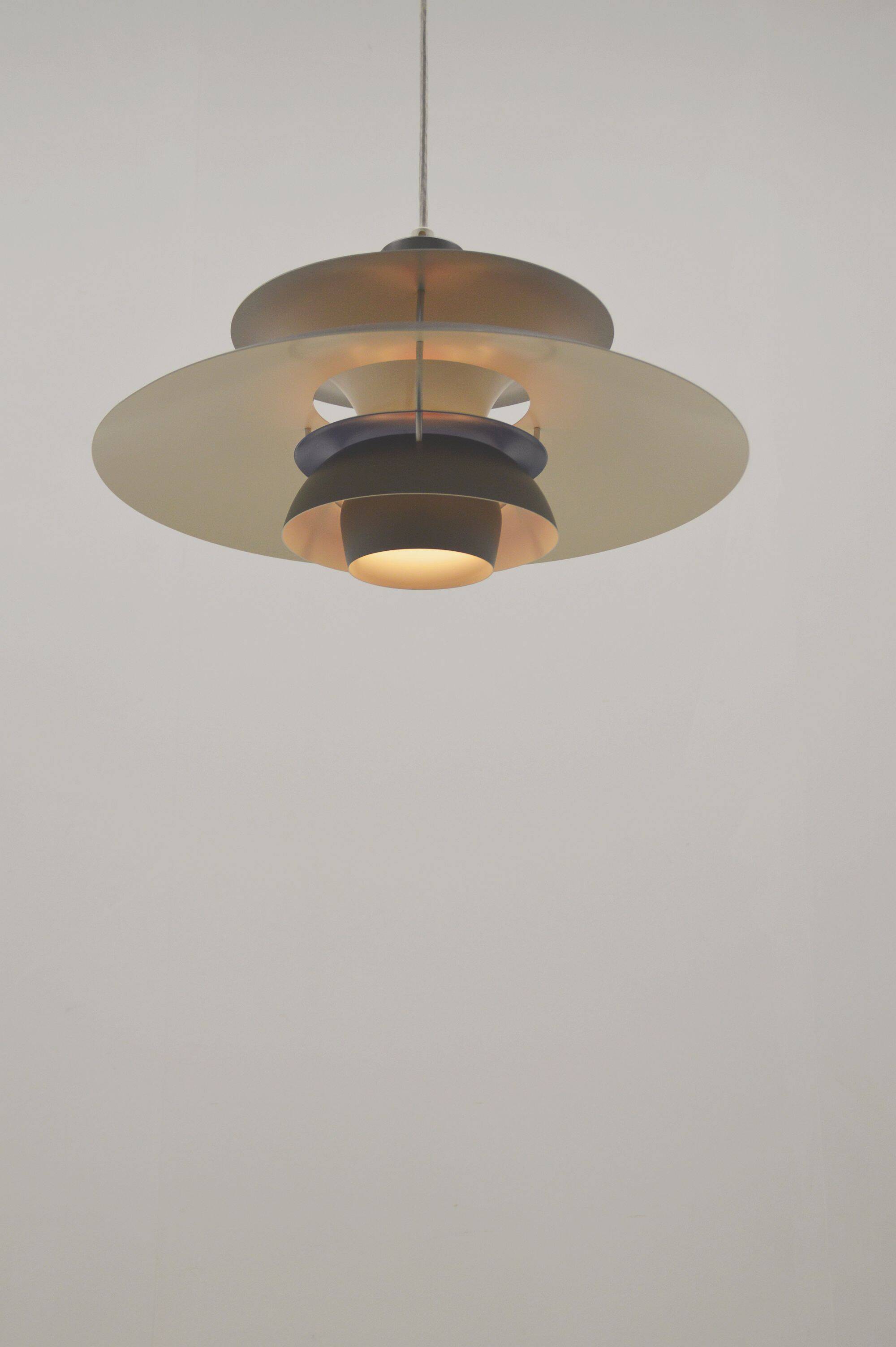 Rare PH5 anniversary edition designed by Poul Henningsen for Louis Poulsen