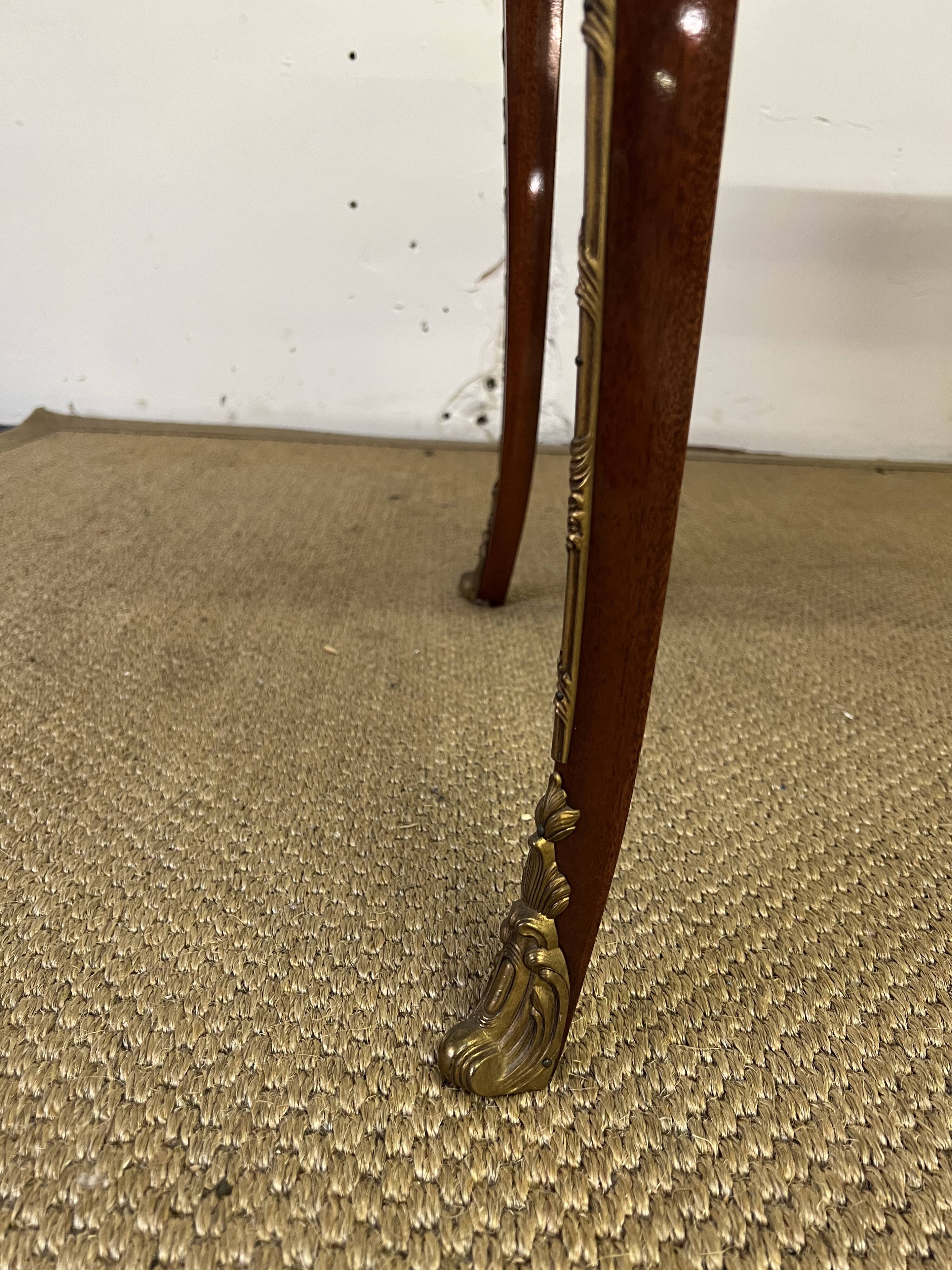19th century floral marquetry games table