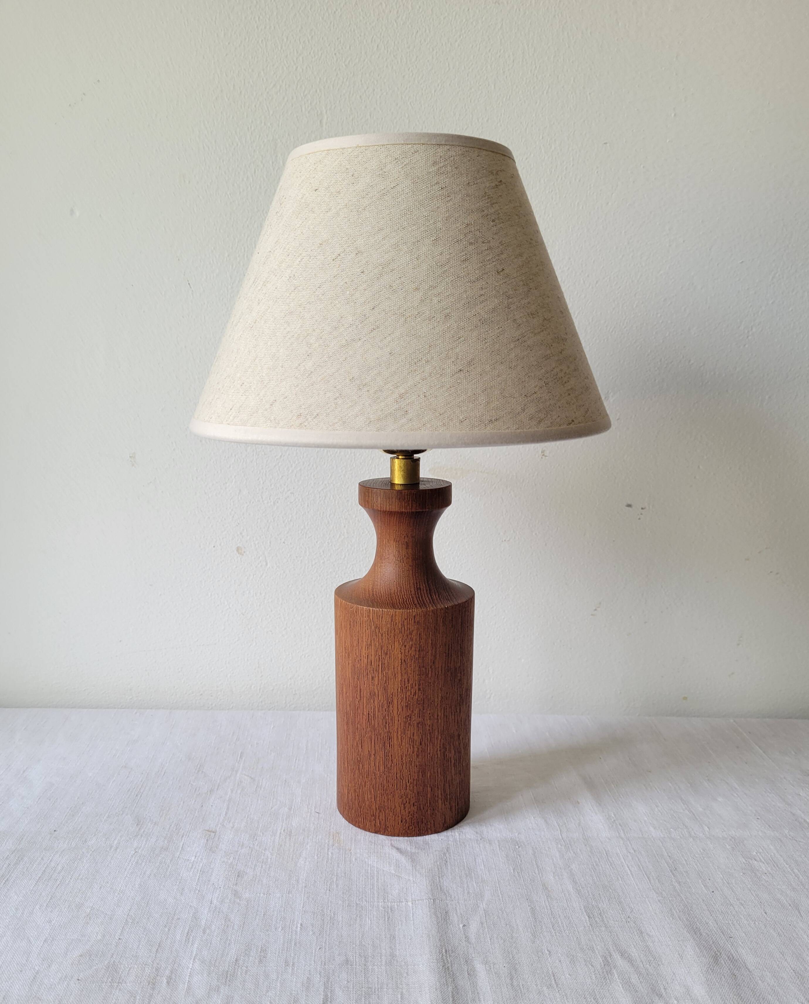 Scandinavian teak lamp