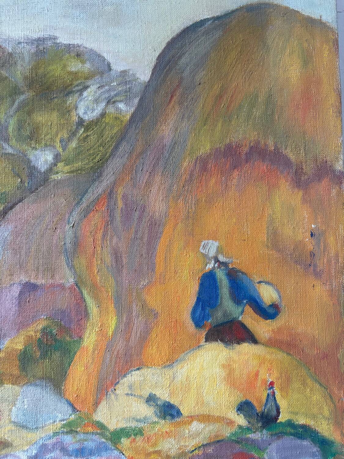 Paysage de Marina Bardet de 1983