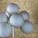 60s 70s floor lamp ball lamp by ER Nele for Temde Leuchten Switzerland