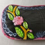 Table mat, ceramics from Vallauris, vintage