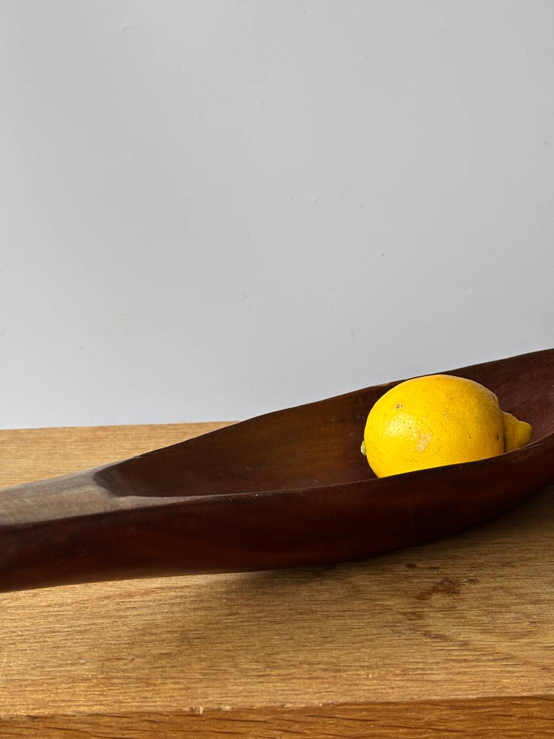 Large teak pocket emptier