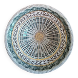 Earthenware fruit bowl - signed and numbered under the base