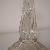 Set of 2 glass candle holders