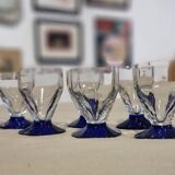 Set of 8 digestif glasses