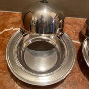 Jolie set de deux anciennes cloches à caviar