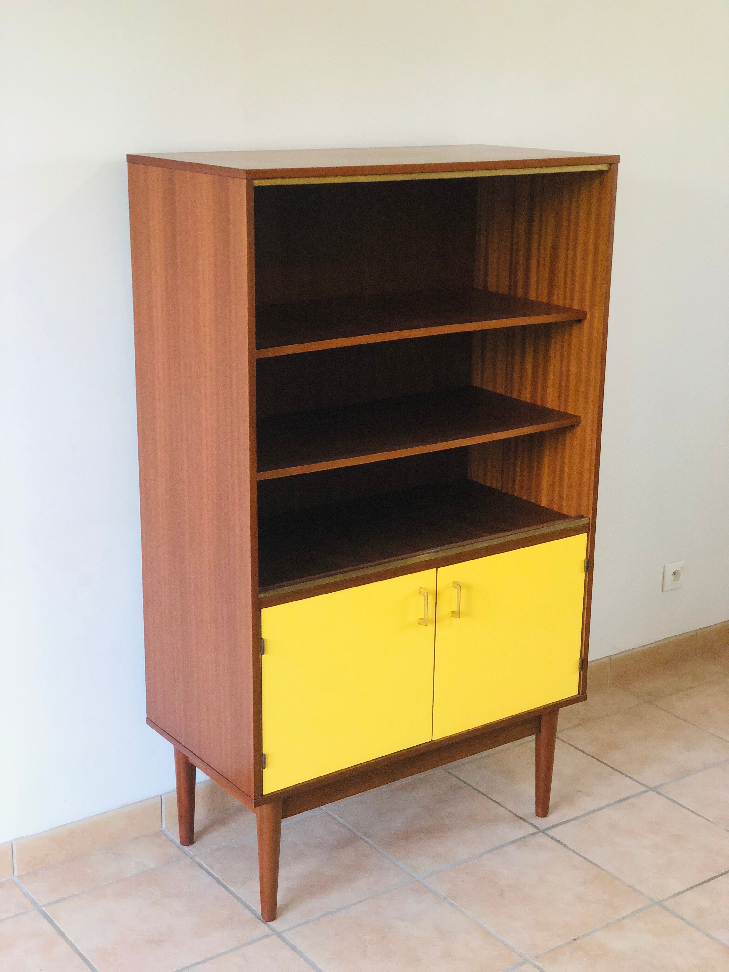 Scandinavian teak bookcase 1960