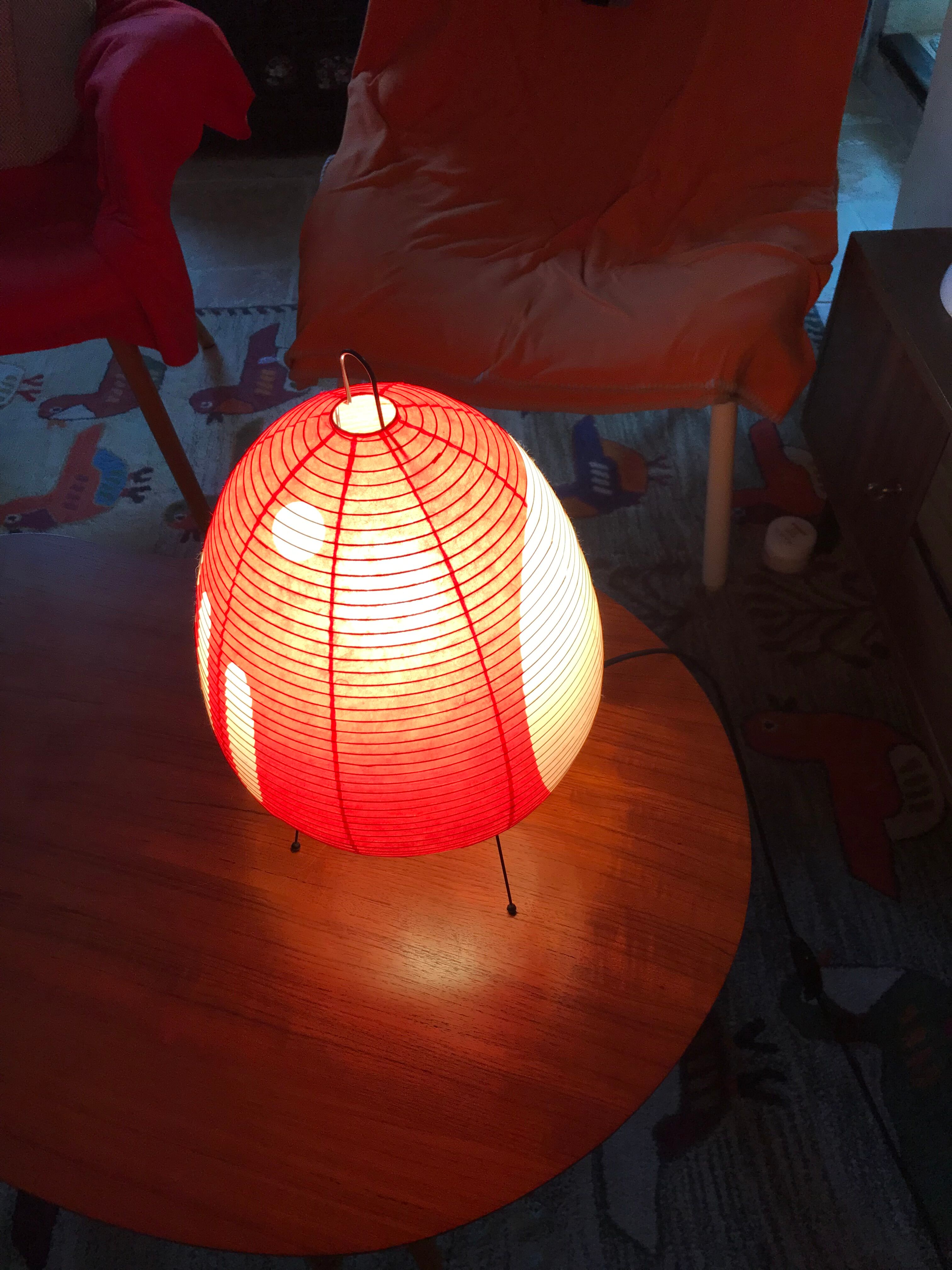 Lampe design de Isamu Noguchi Akari 1ay édition Vitra