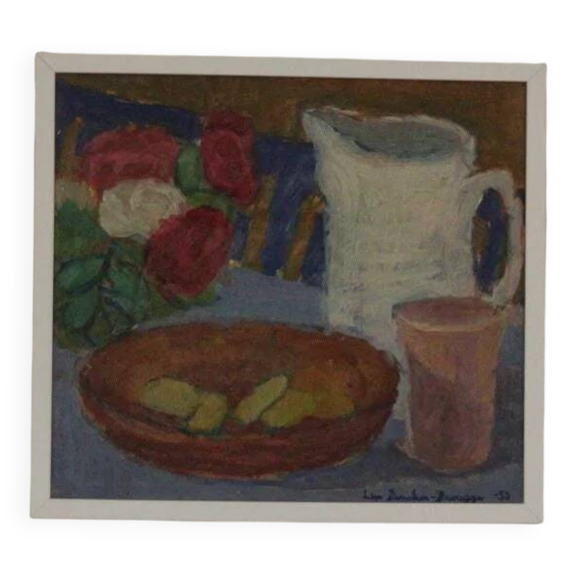 "Jug and Fruit" by Lise Drougge