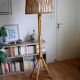 Floor lamp rattan and bamboo 60 years