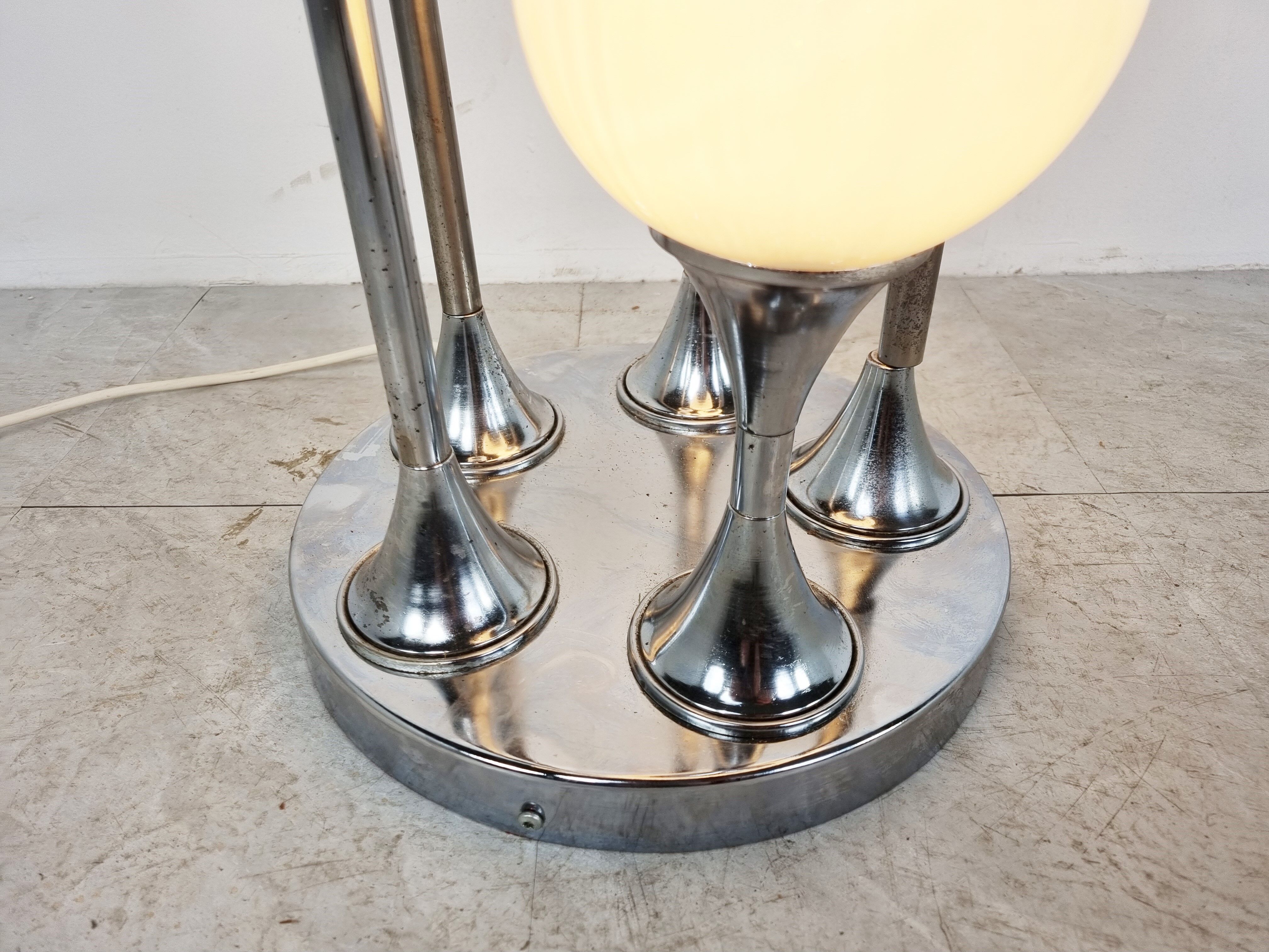 Mid century floor lamp by av mazzega