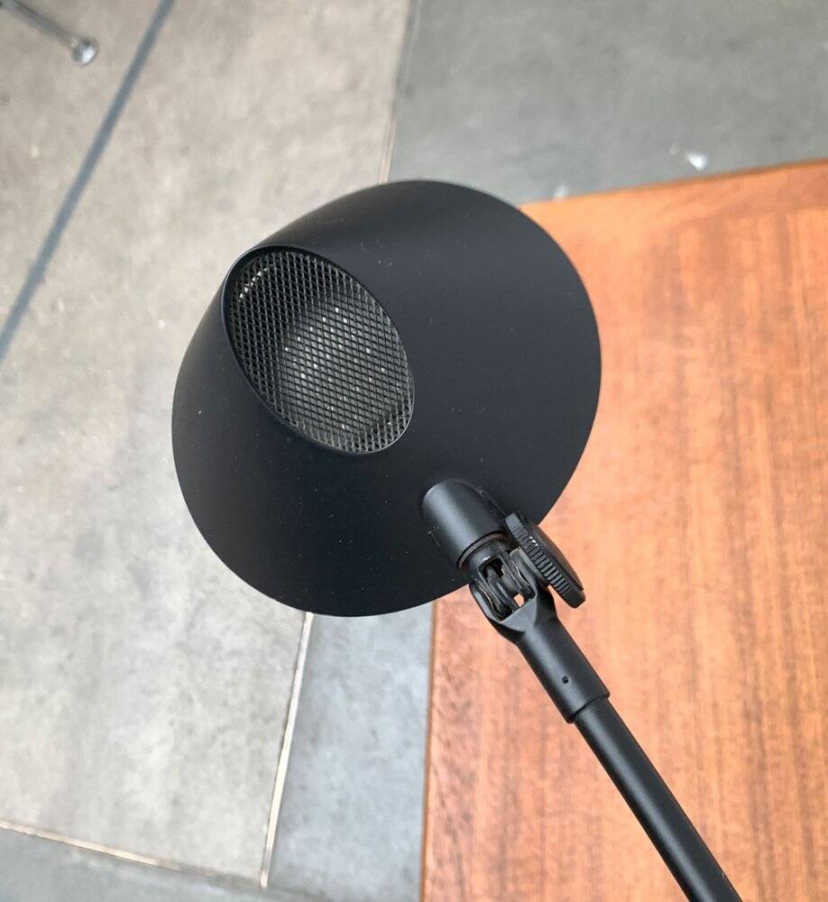 Nestore table lamp, Italian postmodern vintage by Carlo Forcolini for Artemide, 1980s.