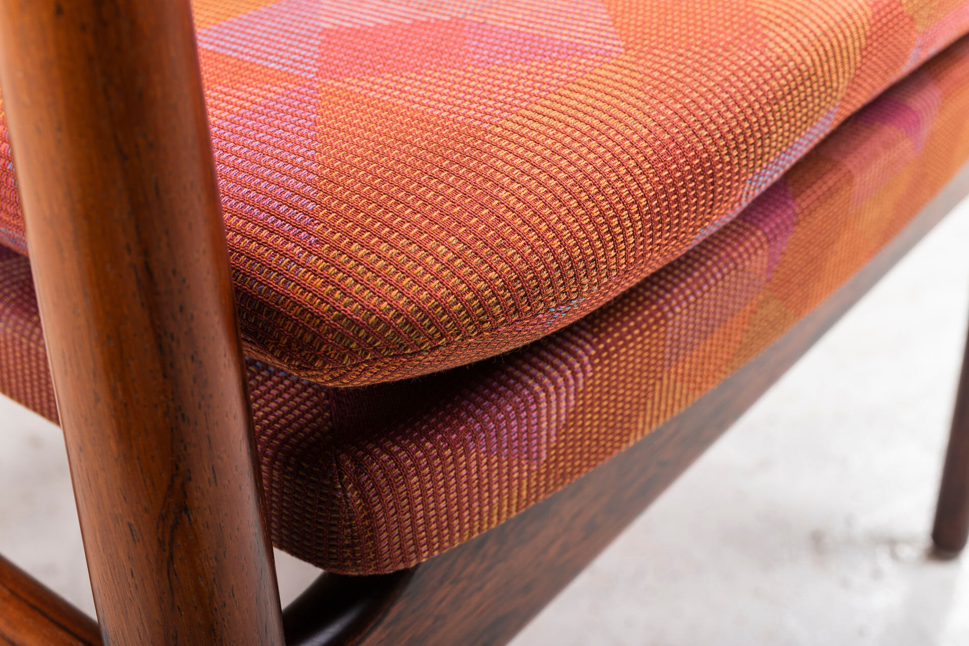 Lot de 4 fauteuils modèle 341 par Arne Vodder pour Sibast
