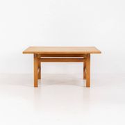 Table basse en chêne par Hans J. Wegner pour Andreas Tuck