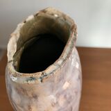 Brutalist vase signed 90