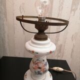 Antique porcelain lamp
