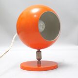 Orange ball lamp Koch & Lowi OMI 1970