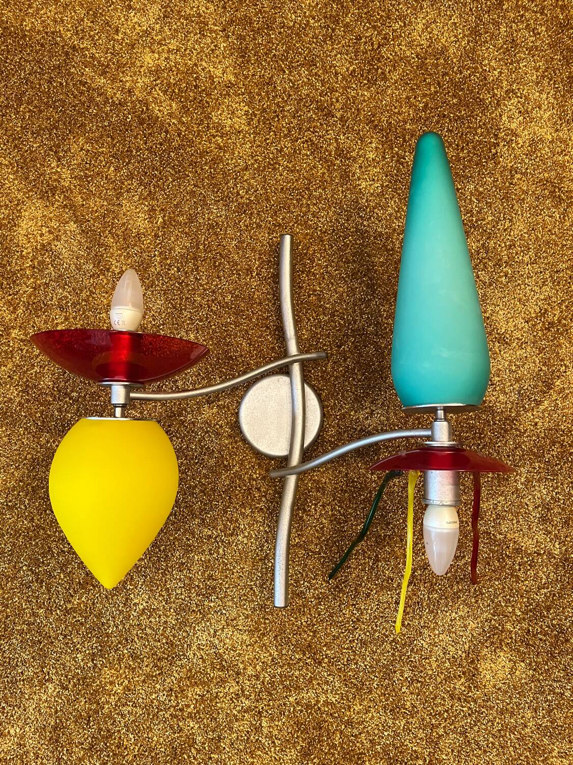 Memphis Milano wall lamp Artemide Venezia 1980