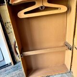 Old cabin trunk in vellum