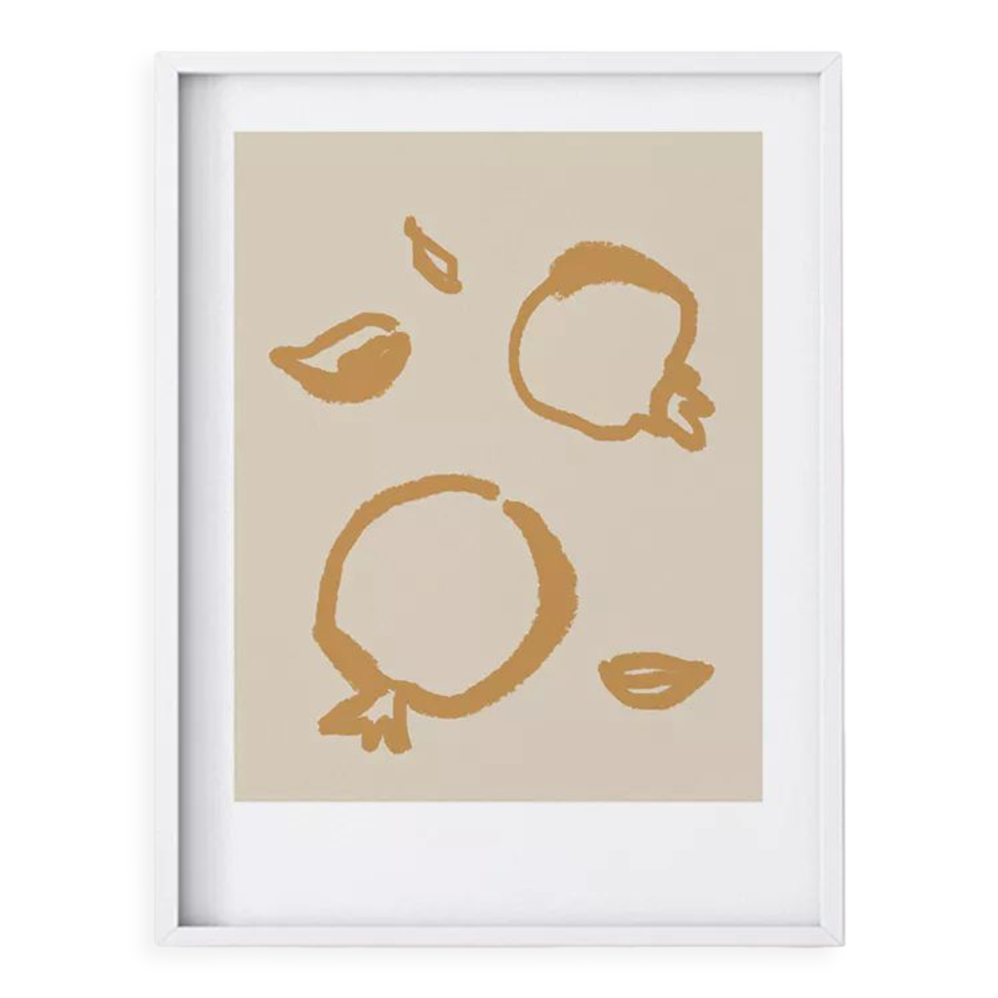 Botanical illustration giclee print, 50x70